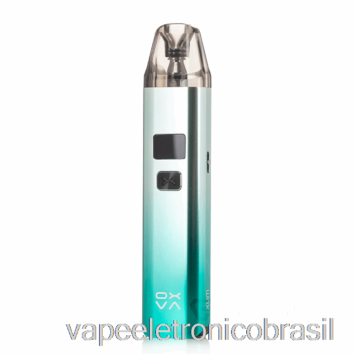 Vape Recarregável Oxva Xlim V2 25w Pod System Brilhante Prata Verde